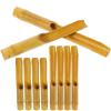 Brown Bamboo Wind Chime Tubes for DIY Garden Decor view 1