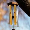Brown Bamboo Wind Chime Tubes for DIY Garden Decor view 4