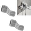 Lagomloot S-Connector Offset Adapters, 1/2 to 3/4 in. Male Thread for Clawfoot Tub Shower, 304 Stainless Steel, 2-Pack view 4