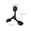 Vaguelly Aluminum Alloy Wind Speed Sensor with 3-Cup Design view 2