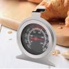 EffiFish Stainless Steel Oven Thermometer, 304-Grade Mechanical Gauge, 50–300°C/100–600°F, Heat-Resistant Glass Stand or Hanging Design, Black view 4