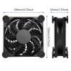 CWOQOCW Efficient USB Cooling Pad with Upward Airflow for Mini PCs, Laptops and Routers, Quiet Operation, Non-Slip Feet, Portable, Single Fan view 2