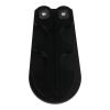 Foldable Portable Pool Cue Holder for 4 Cues, Weighted Metal Design, Black view 1