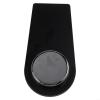 Foldable Portable Pool Cue Holder for 4 Cues, Weighted Metal Design, Black view 4