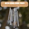 IDEANATEGRATE Aluminum Wind Chime Tubes, Clear Sound, 7-Piece Set view 4
