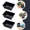 KAILIKETIY Seedling Trays, Breathable PP Propagation Boxes, 5-Pack, Black view 3