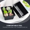 KAILIKETIY Seedling Trays, Breathable PP Propagation Boxes, 5-Pack, Black view 4