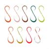 S-Shaped Loop Lure with UV-Glowing Silicone Skirt for Continuous Undulation and Targeted Water Attraction (C14) view 2