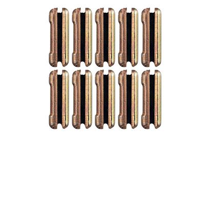 FACAIIO Flexible Metal Pins for Mini Excavators and Skid Steer Loaders, Compatible with T23P D39094 6567620 Bucket Teeth, 10-Pack
