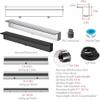 Stainless Steel Pond Waterfall Spillway Set with Corrugated Pipe view 2