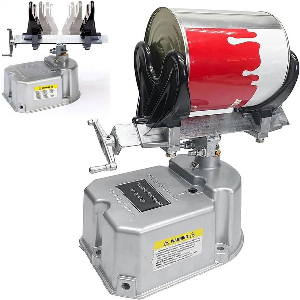 Compressed-Air Pneumatic Paint Mixer, 700 Vibrations/min, 30° Oscillation