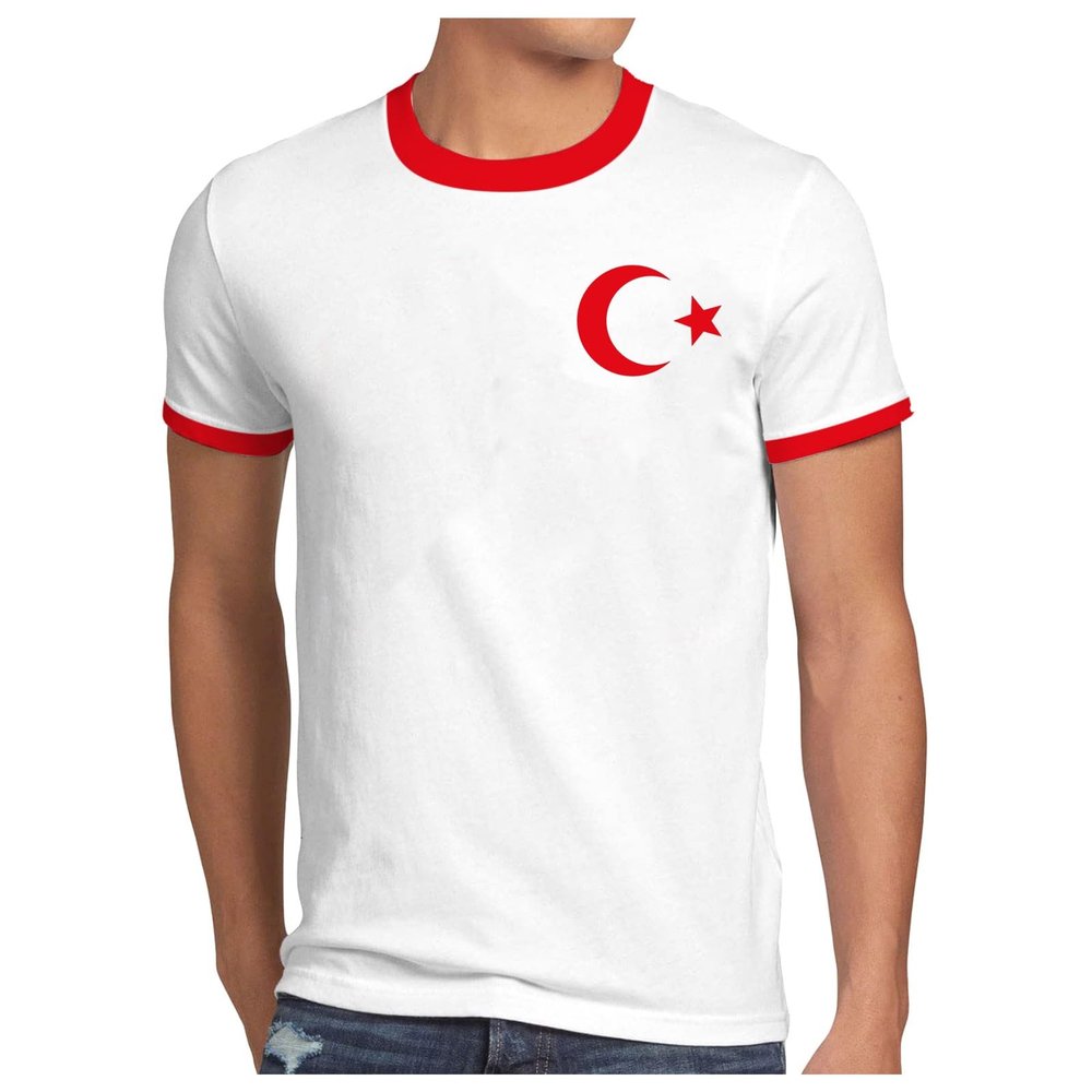Türkiye T-Shirt 2026 Soccer Shirt for Men, Women & Kids, Unisex Crew Neck, Short Sleeve, #01-06, M