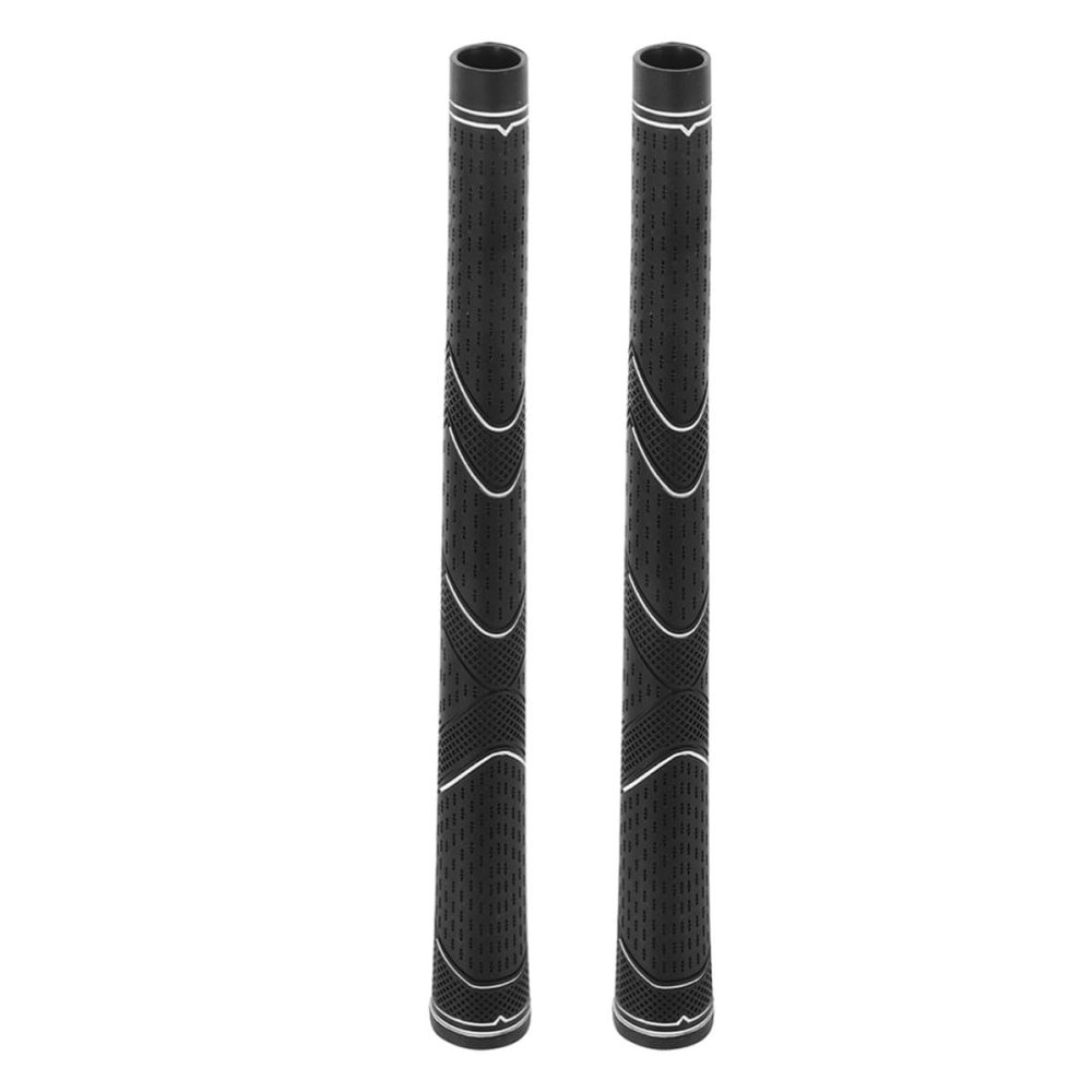 MAGICLULU Rubber Golf Club Grips for Kids, 2-Pack, Black