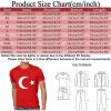 Türkiye T-Shirt 2026 Soccer Jersey, Men's Women's Kids Unisex Crew Neck Short-Sleeve Sports Tee, Fan Shirt (#01-04, 4XL) view 2