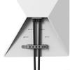 Silicone Cable Organizer for Starlink Outdoor Setups, 4 Independent Channels, Damage-Free Installation, White view 2