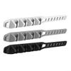 Silicone Cable Organizer for Starlink Outdoor Setups, 4 Independent Channels, Damage-Free Installation, White view 4