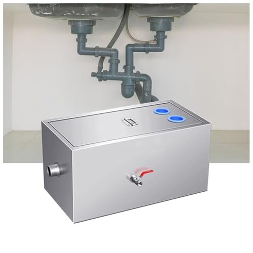 Stainless Steel Grease Trap for Kitchens and Commercial Food Service