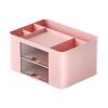 Multi-Layer Desktop Storage Box for Jewelry and Cosmetics view 1