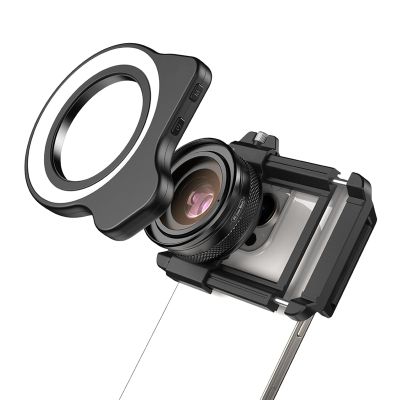 Kalttoy Universal Phone Camera Lens, 10x–20x Magnification, Macro Mode, 45 Light Settings