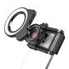 Kalttoy Universal Phone Camera Lens, 10x–20x Magnification, Macro Mode, 45 Light Settings view 1