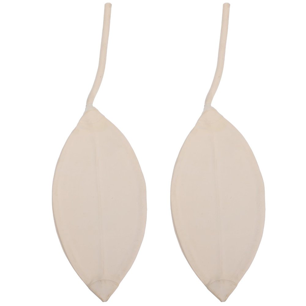Balacoo Rubber Gas Sampling Bladders, Sealed Design, 2 Pieces, Beige