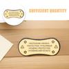 Beavorty 50 Self-Adhesive Protective Labels for Swimsuits and Bikinis, Black PVC view 3