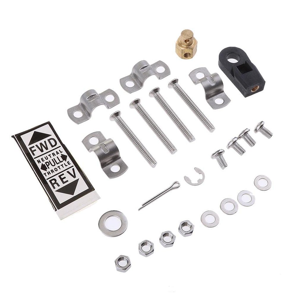 Yunhgft Boat Throttle Control, Single Lever, Top-Mounted Components and Parts