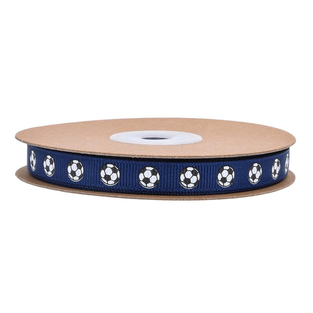 Football Ribbon for Gift Wrapping and Cake Decoration