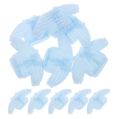 JOINPAYA Baby Shower Stickers, 12 Fabric Dress-Shaped Pieces