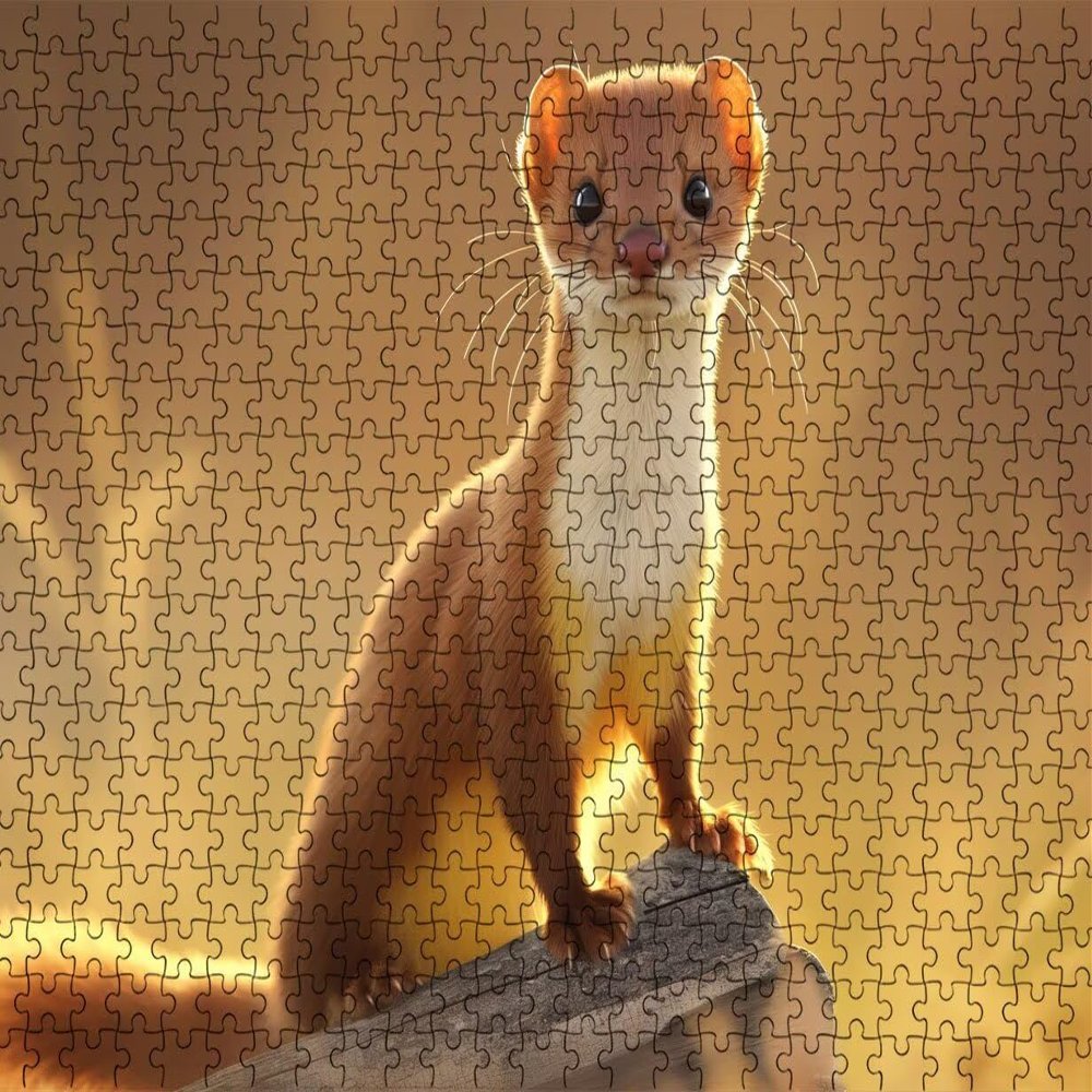 Skunk S Wooden Jigsaw Puzzle, 2,000 Pieces