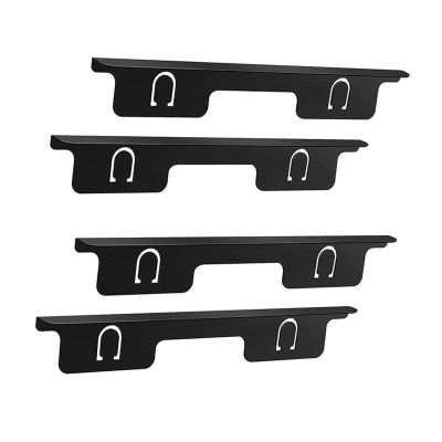 CYDZSRA Extendable Stainless Steel Stove and Countertop Gap Cover, Black, 35 x 5 x 10 cm