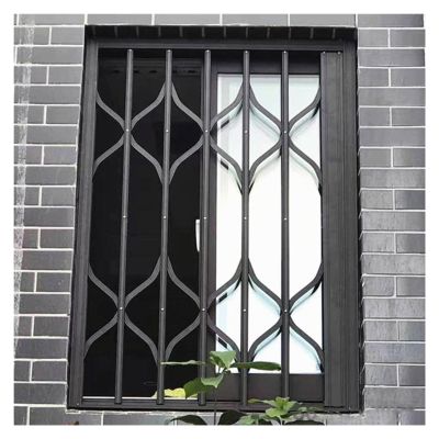 Securi-Grill, retractable, adjustable, durable, expandable, lockable folding window (60 x 60 cm) for offices and basements