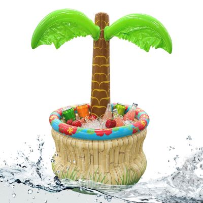 Generic Summer Beverage Cooler, Inflatable PVC Ice Container