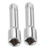 Opatiny 3/8-Inch Drive Socket Adapter Extension Bar, Wear-Resistant High-Carbon Steel with Ball Detent for Electric Drills view 4
