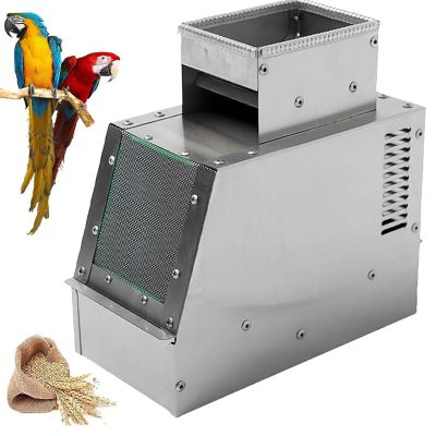 Electric Grain Cleaner, Bird Feed Separator and Winnower with Adjustable Fan Speed