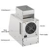 Electric Grain Cleaner, Bird Feed Separator and Winnower with Adjustable Fan Speed view 4