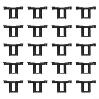 20 Solar Panel Drainage Clips for PV Modules, Designed to Remove Sludge and Water to Improve Power Generation (33 mm)