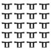 20 Solar Panel Drainage Clips for PV Modules, Designed to Remove Sludge and Water to Improve Power Generation (33 mm) view 1