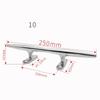 316 Stainless Steel Marine-Grade Cleats, Round Rope Cleats, Dock Mooring Posts, Boat and Yacht Accessories (10 in.) view 2