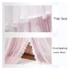 Round Dome Princess Lace Bed Canopy Mosquito Net, Purple, for 1.8 m Bed view 2
