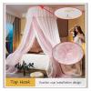 Round Dome Princess Lace Bed Canopy Mosquito Net, Purple, for 1.8 m Bed view 4