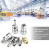 KiraKira Air Hose Quick Coupler Set, Tinned Iron, 8 Sizes, Silver, 18 Pieces view 4