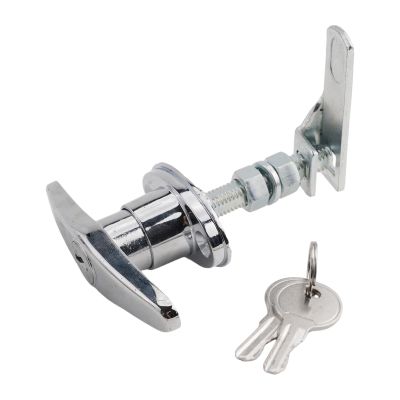 NINMORTH Zinc Alloy T-Handle Lock Set with Keys for Truck Caps, RVs, and Garages