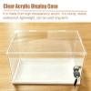 Lockable Freestanding Acrylic Tabletop Display Case, 25 x 45 x 50 cm view 4