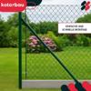 M10 Threaded Tensioner for Chain-Link Fences, Galvanized Steel view 2