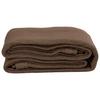 QUAHEAS Tent Carpet 300 x 400 cm, Brown, HDPE, Weather-Resistant and Breathable view 2