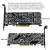 Kalttoy PCIe-to-NVMe Dual-Bay Adapter Board for Two NVMe Drives view 3