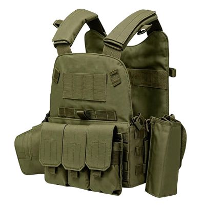 Adjustable Tactical Vest with Multiple Pockets
