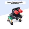 4-Way Audio Terminal Block with Housing view 2