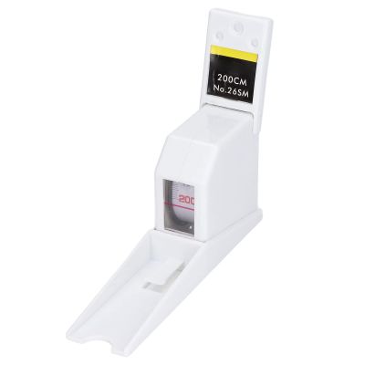 Bewinner Wall-Mounted Height Measure, 200 cm Retractable Tape